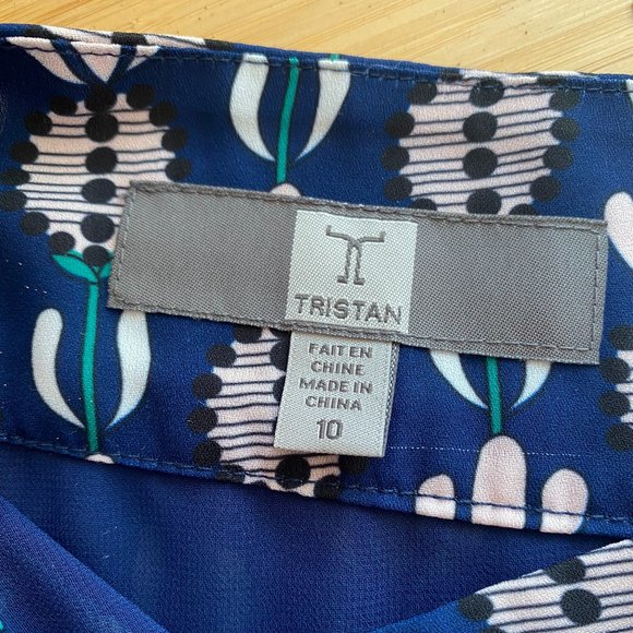 Tristan ruffled skirt with tie at the waist, size 10 - Picture 5 of 6